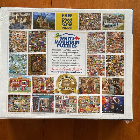 NEW White Mountain Puzzle Famous Portland Headlight. Maine Lighthouse 1000 piece - Picture 5 of 9